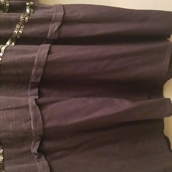 Lori Goldstein Lavish Collection sequin top - Picture 3 of 7